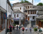 Main Bazaar in Gjirokaster