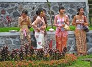 Dressed for the ceremony