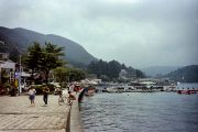 The town of Hakone-En.