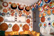 Inside a traditional Harar house Inside a traditional Harar house