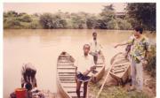 I check the quality of the boat that I hired to cross the river I check the quality of the boat that I hired to cross the river