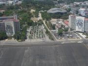 The expanse of Plaza de la Revolution and its backdrop The expanse of Plaza de la Revolution and its backdrop
