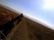 Riding Into the Sun