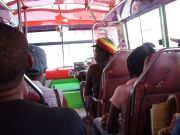 Ride On A Local Raggae Bus!! Ride On A Local Raggae Bus!!