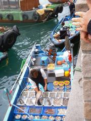 Buy your lunch right from the fisherman. A restauratn will cook it for you. Buy your lunch right from the fisherman. A restauratn will cook it for you.