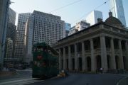 Double decker tram of Hong Kong Double decker tram of Hong Kong