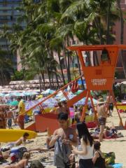 Lifeguard at the ready