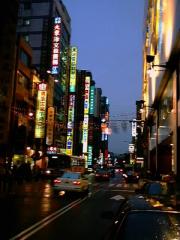 Hsinchu is busy at night