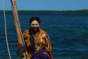 Ibo girl on a boat