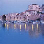 Iraklio at night