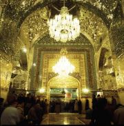 Inside of a mosque