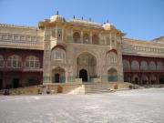 Amber Palace at the fort complex. Amber Palace at the fort complex.