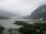 The glacier Mendenhall