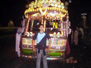Decorated buses on Karachi roads Decorated buses on Karachi roads