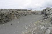 Meeting place between the American and European continental plates