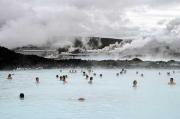 The famous Blue Lagoon
