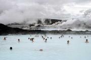 The famous Blue Lagoon