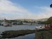 Torshavn from the Nolsoy ferry