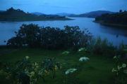 Lake Bunyonyi as seen from the Whole Life Lake Bunyonyi as seen from the Whole Life
