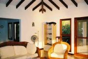 The living room of the villa
