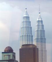 Petronas Towers - viewed from our hotel room Petronas Towers - viewed from our hotel room