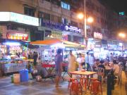 Typical night time street scene Typical night time street scene