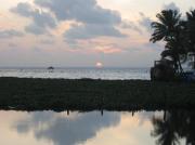 Sunset over Lake Vamband
