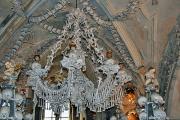 Chandelier made of bones