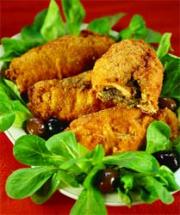Special meal - Kyiv Chicken.See recepie below Special meal - Kyiv Chicken.See recepie below