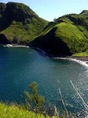 West Lahaina where the road runs out and whales bask nearby