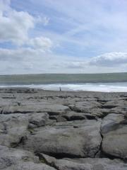 The tidal flats in Doolin The tidal flats in Doolin