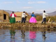 Lake Titicaca travelogue picture