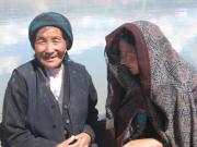 The people. Ferry to samye on the yellow river. Crystal clear water + Laughing Tibetans = priceless