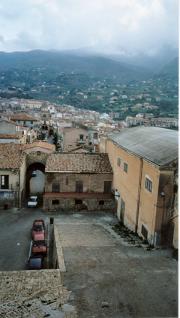 Castelbuono, down from castle, [cafe to left]