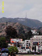 The Hollywood Sign, from the Kodak Theater The Hollywood Sign, from the Kodak Theater