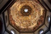 Firenze, the cathedral dome from below.
