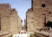 Entrance of the Karnak Temple Entrance of the Karnak Temple