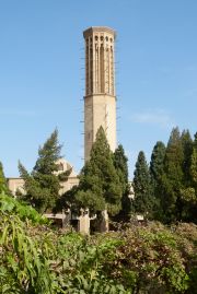 Yazd, Dowlatabad Garden, Windtower