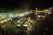 Jemaa-El-Fna at night