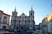 Portalegre Cathedral - top of a long steep street