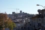 Portalegre - the castle was swamped by works!