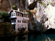 Blagaj, the old villa by the river.