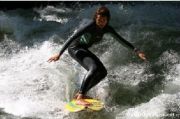 River surfing in Munich from andreas
