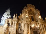 Murcia's cathedral at night Murcia's cathedral at night