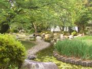 The gardens at Nagoya Castle The gardens at Nagoya Castle