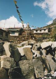 Namche Bazaar travelogue picture