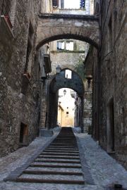 the most atmospheric small street, Via del Campanile the most atmospheric small street, Via del Campanile