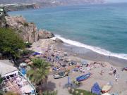 Looking down on Playa Calahonda from Cafe Albi. Looking down on Playa Calahonda from Cafe Albi.