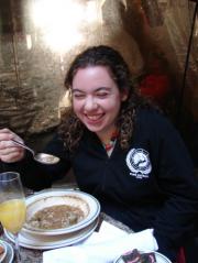Yummy: Gumbo, Red Beans Rice and a mamosa! Yummy: Gumbo, Red Beans Rice and a mamosa!