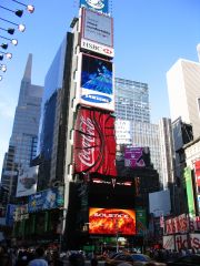 Times Square is busy.........  again